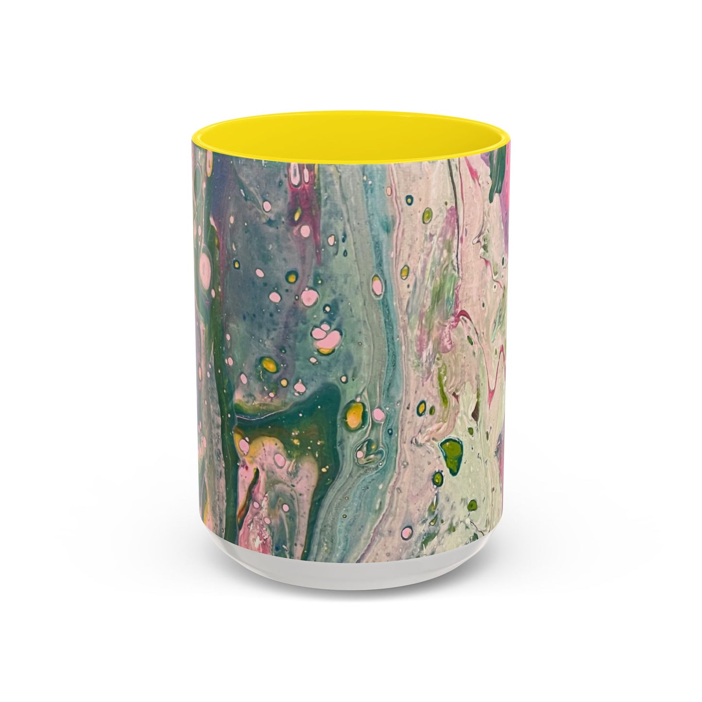 "God's Peace Will Reign" - Prophetic Fluid Art - 15 oz  Mug