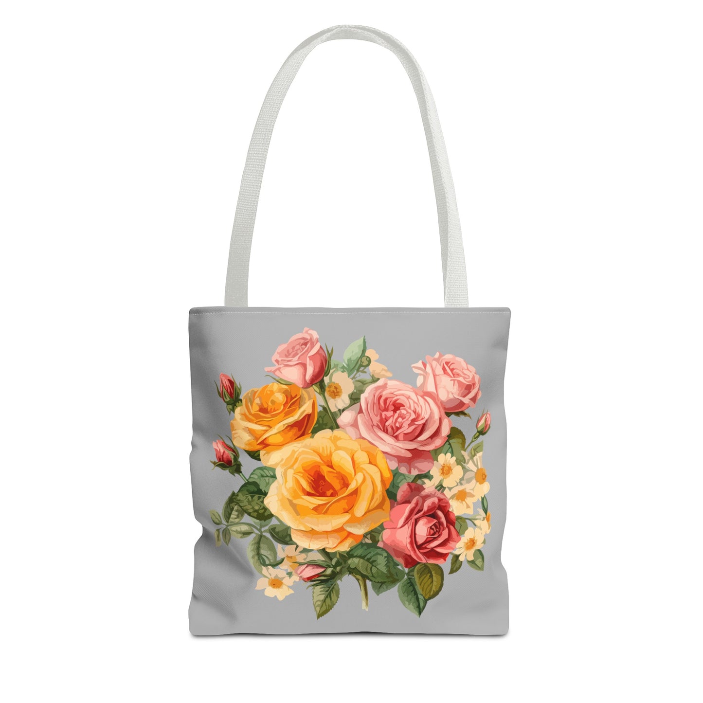June Birth Flower (Rose) Fashion Tote Bag