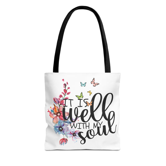 It is Well With My Soul Fashion Tote Bag