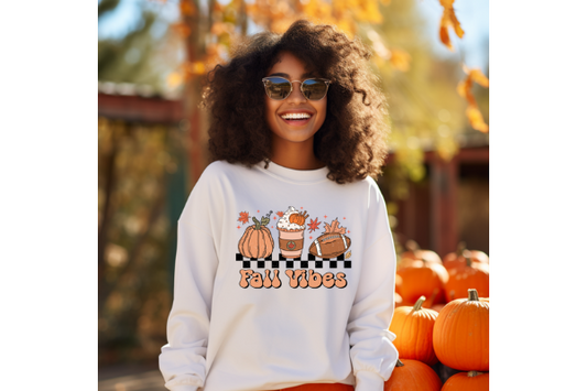 Fall Vibes: Unisex Heavy Blend™ Crewneck Sweatshirt