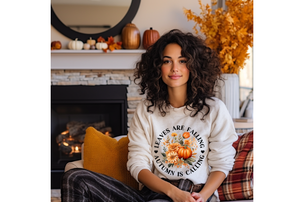 Leaves Are Falling, Autumn is Calling: Unisex Heavy Blend™ Crewneck Sweatshirt