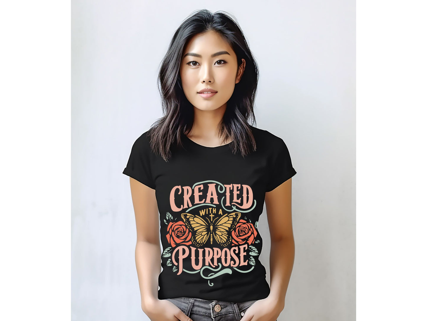 Created With A Purpose T-shirt