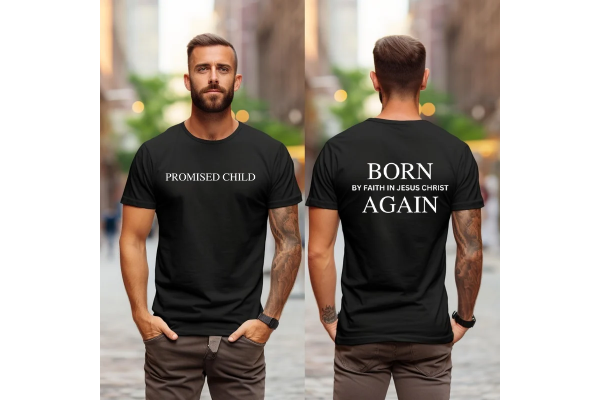 Promised Child T-shirt - Front and Back Designs