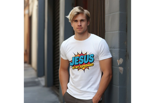 Jesus is My Superhero  T-shirt