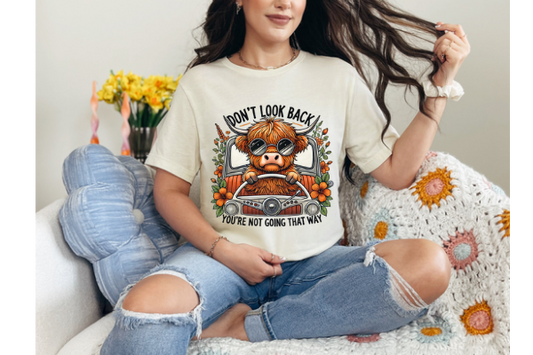 Don't Look Back Heifer T-shirt