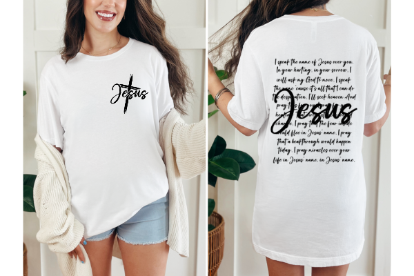 I Speak in The Name of Jesus T-shirt